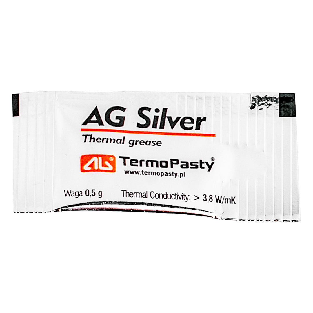 Pasta termoprzewodząca Silver 0,5g AG AGT-143 z dodatkiem związków srebra