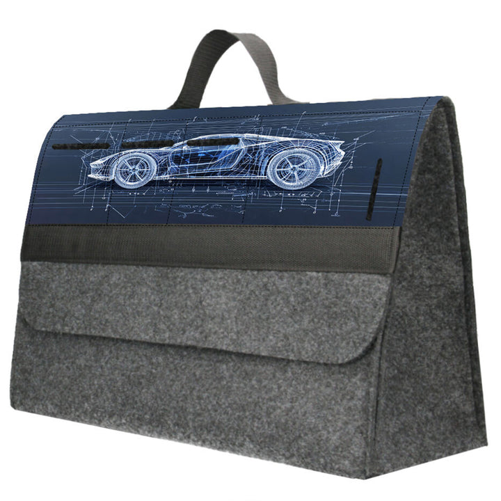 Torba Arco Design, organizer do bagażnika samochodu, 46x20cm, B-LUX Automotive