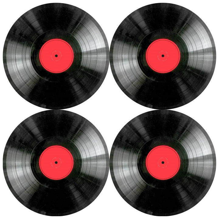 Zestaw podkładek na stół Bertoni, 4 sztuki, okrągłe, 33 cm, Vinyl