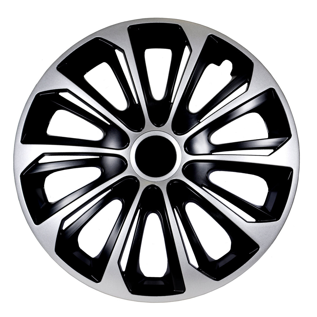 Kołpak uniwersalny 16" NRM STRONG Duocolor czarno-srebrny 1 sztuka