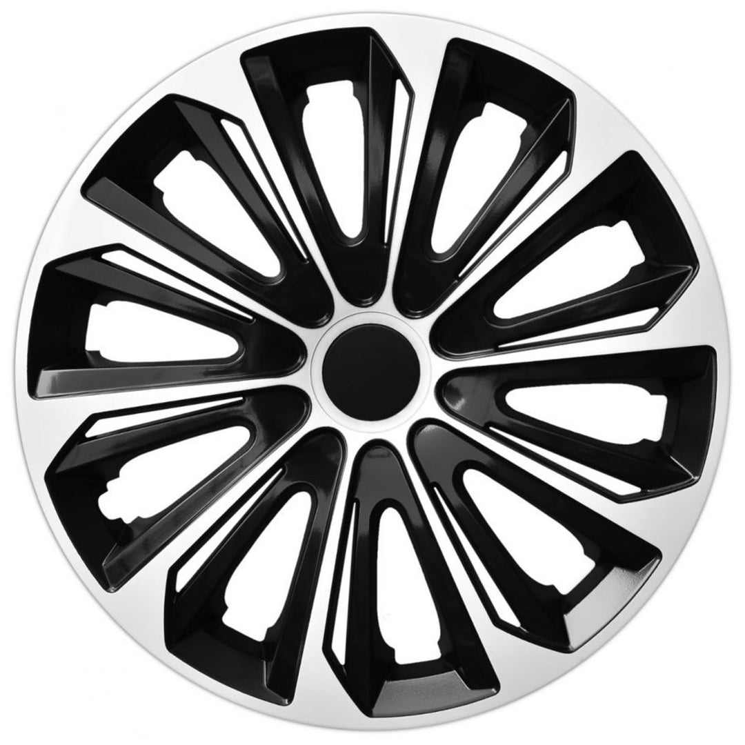 Kołpak uniwersalny 15'' NRM Extra Strong biało czarny 1 sztuka
