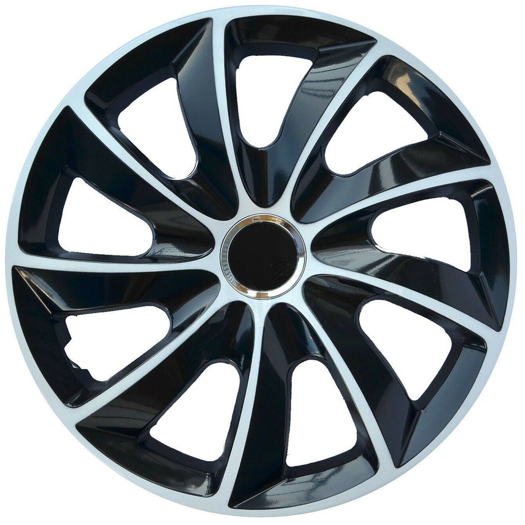 Kołpak uniwersalny 15" NRM Stig Extra czarno-biały 1 sztuka