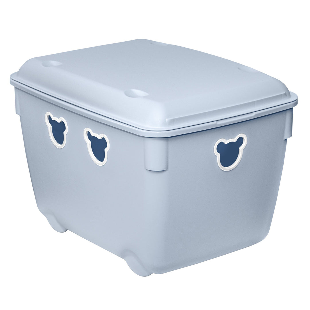 Pojemnik na zabawki Branq, 40l, wytrzymały, niebieski, Bear