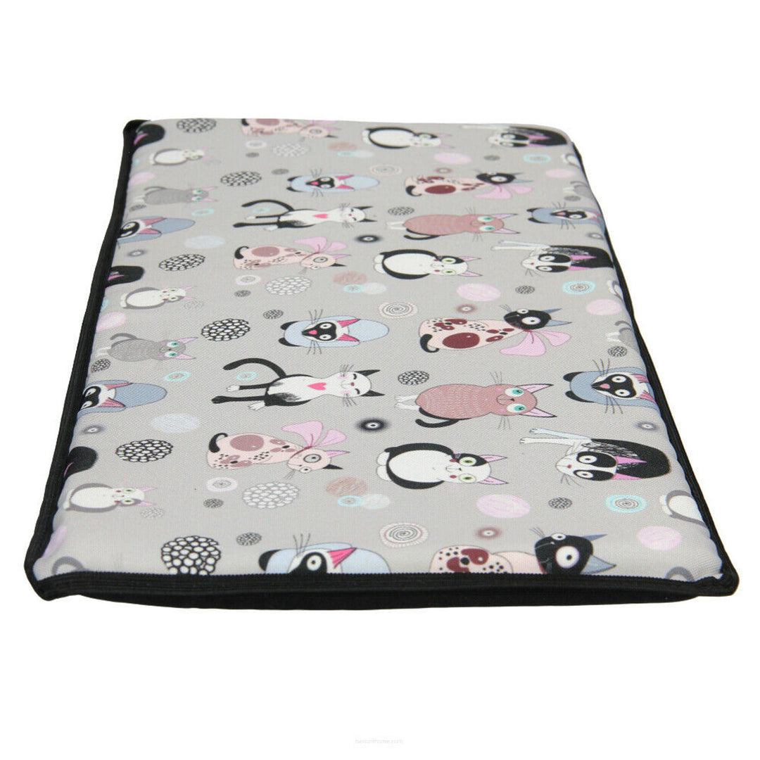 Legowisko poduszka dla kota na parapet 25x55cm Bertoni wzór CATNIP