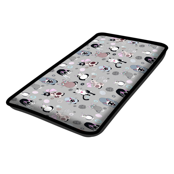 Legowisko poduszka dla kota na parapet 25x55cm Bertoni wzór CATNIP