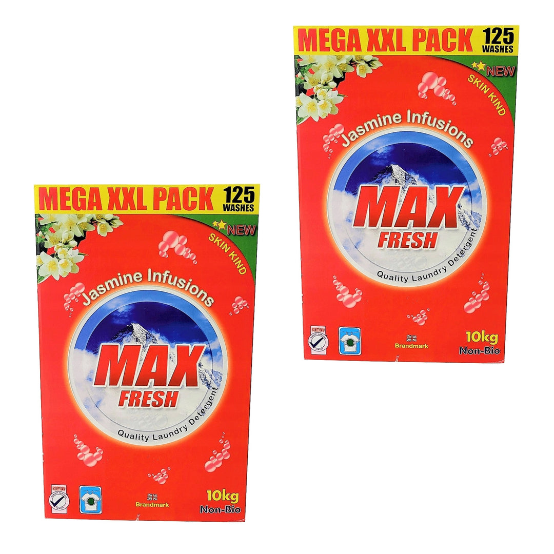 Proszek do prania uniwersalny Max Fresh 2x 10 kg 250 prań