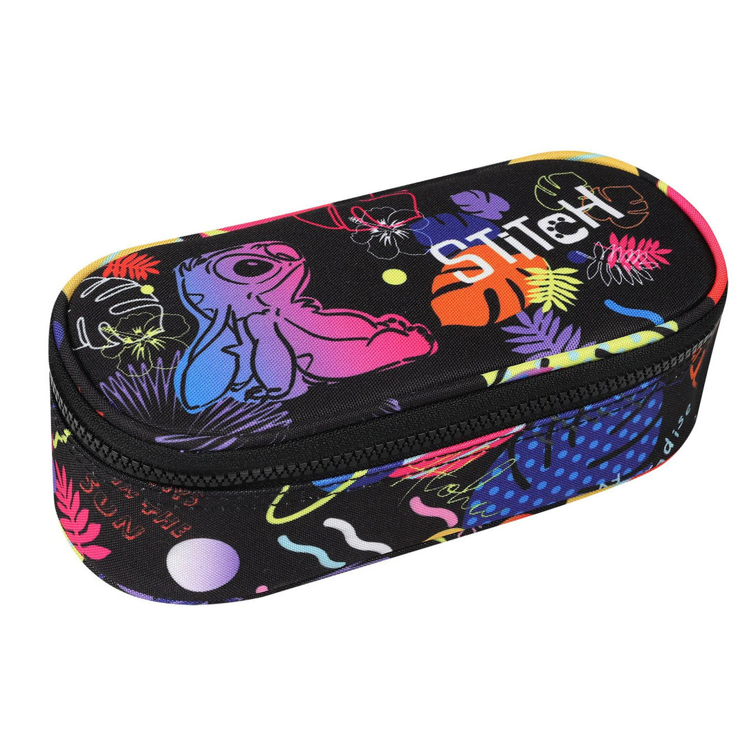 Piórnik owalny szkolny CoolPack Campus Disney Stitch F062886