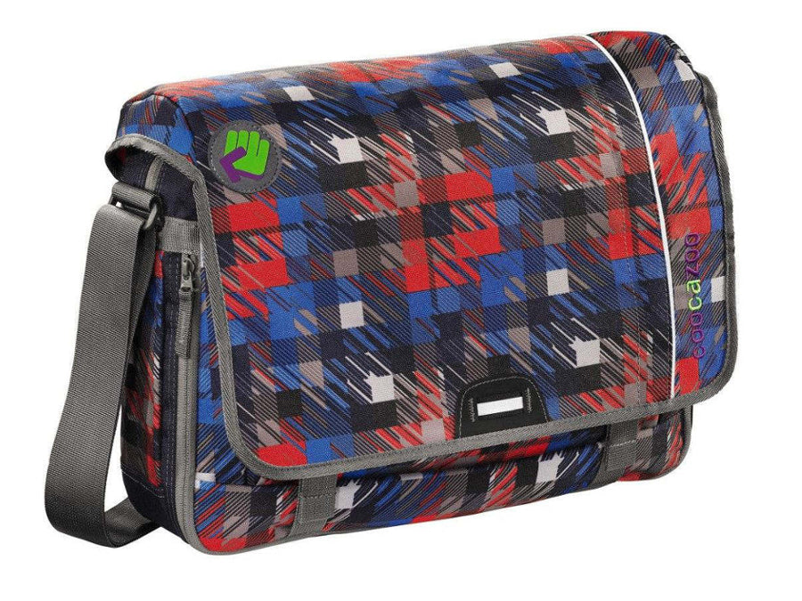 Torba na ramię laptopa Hangdang Coocazoo Dope Square Red