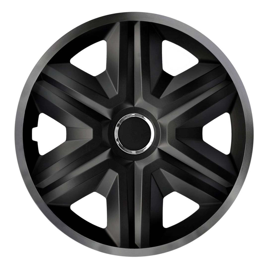 Kołpaki uniwersalne 14" NRM FAST LUX graphite 4 sztuki