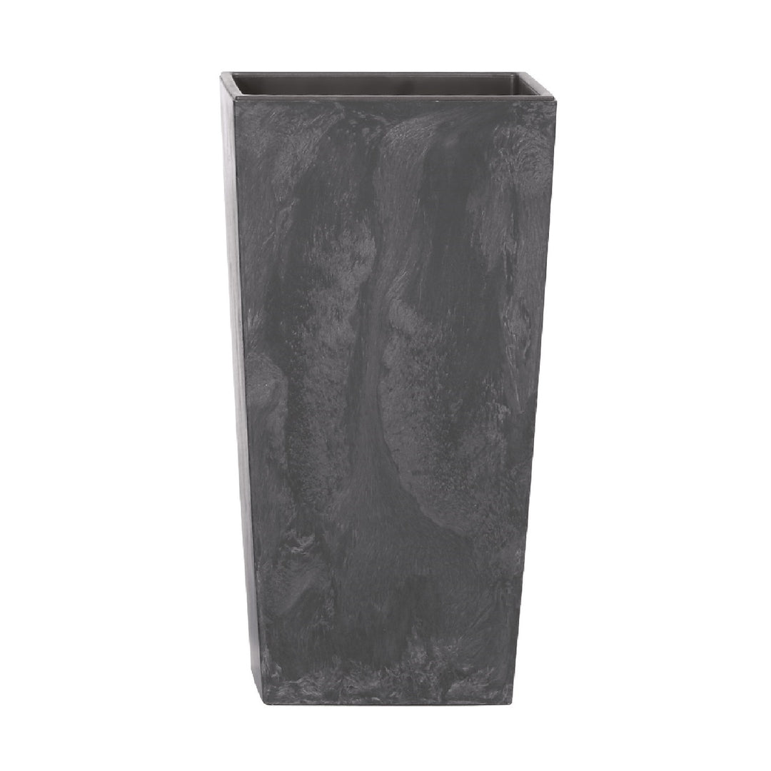 Doniczka z wkładem Urbi Square Effect DURS170E-S433 - kolor antracyt