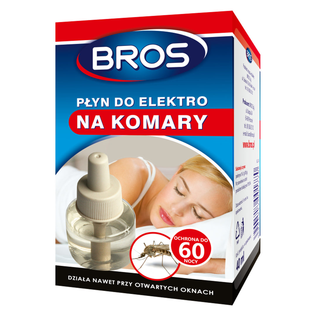 Płyn na 60 nocy do elektrofumigatora Bros Elektro na komary