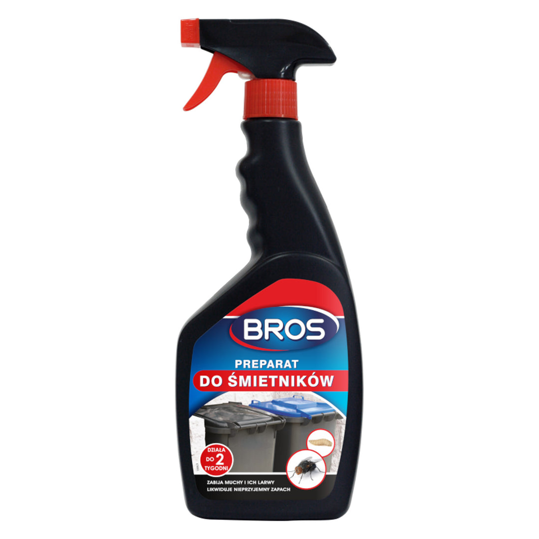 Preparat do śmietników 2w1 Bros 500ml zabija muchy i ich larwy