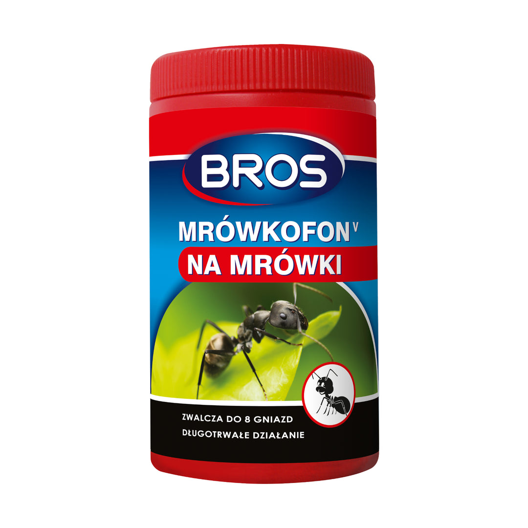 Środek do zwalczania mrówek Bros Mrówkofon 250g - skuteczność już po pierwszym zastosowaniu