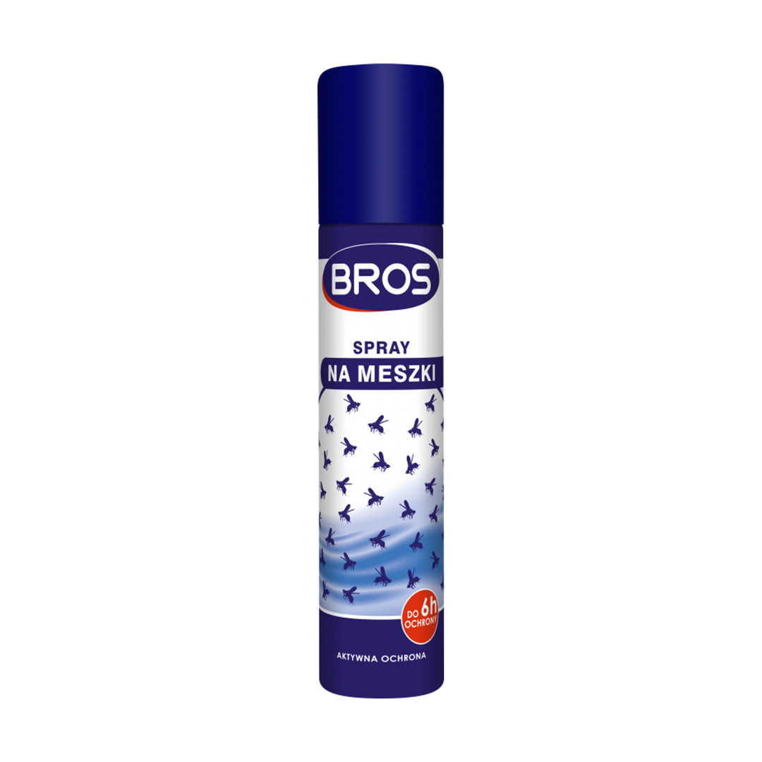 Spray na meszki Bros 90ml - wygodny w aplikacji i skuteczny przez długi czas