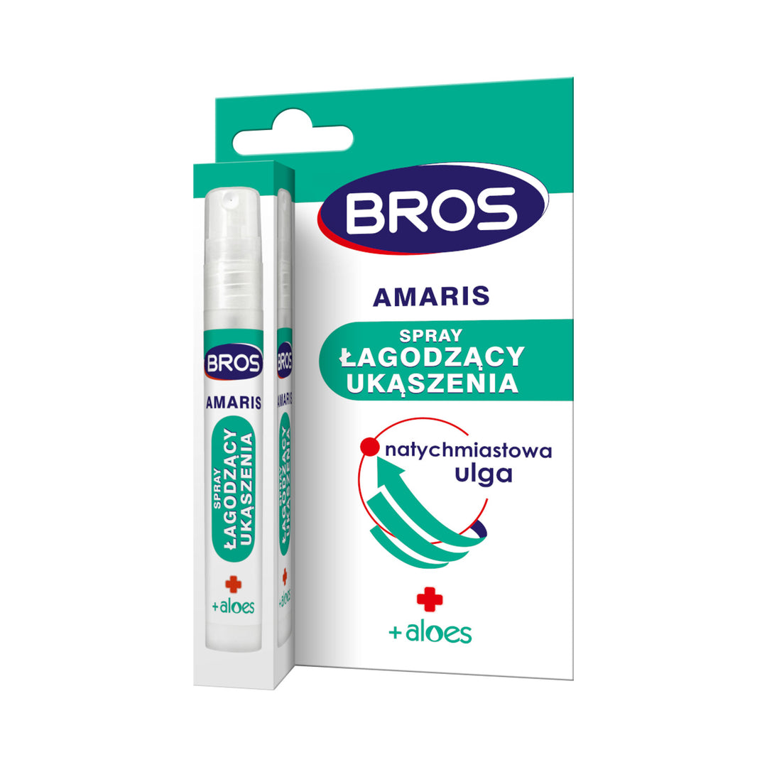 Bros Amaris spray łagodzący ukąszenia - natychmiastowa ulga