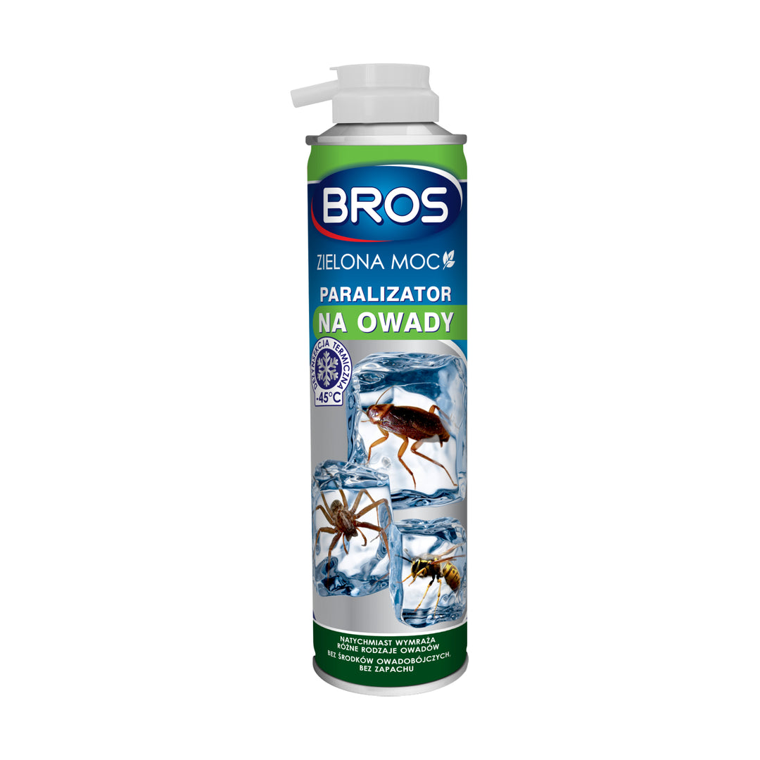 Paralizator zamrażający na owady Bros Zielona Moc 300ml