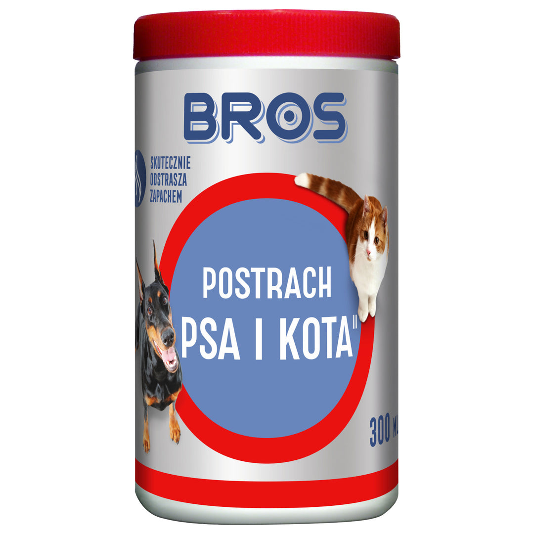 Postrach psa i kota Bros 300ml - preparat odstraszający zwierzęta