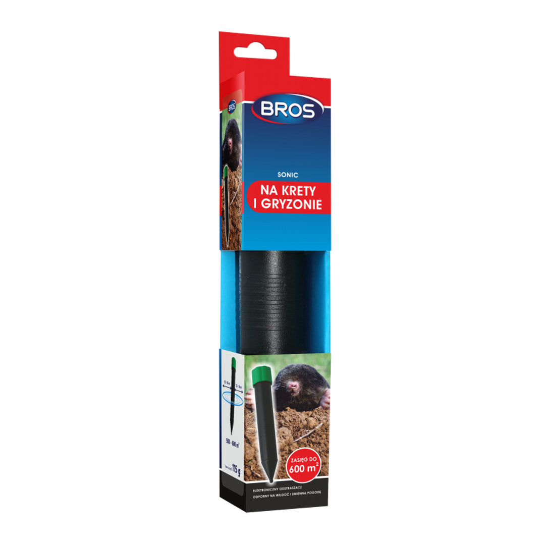 Urządzenie odstraszające krety i gryzonie Bros Sonic