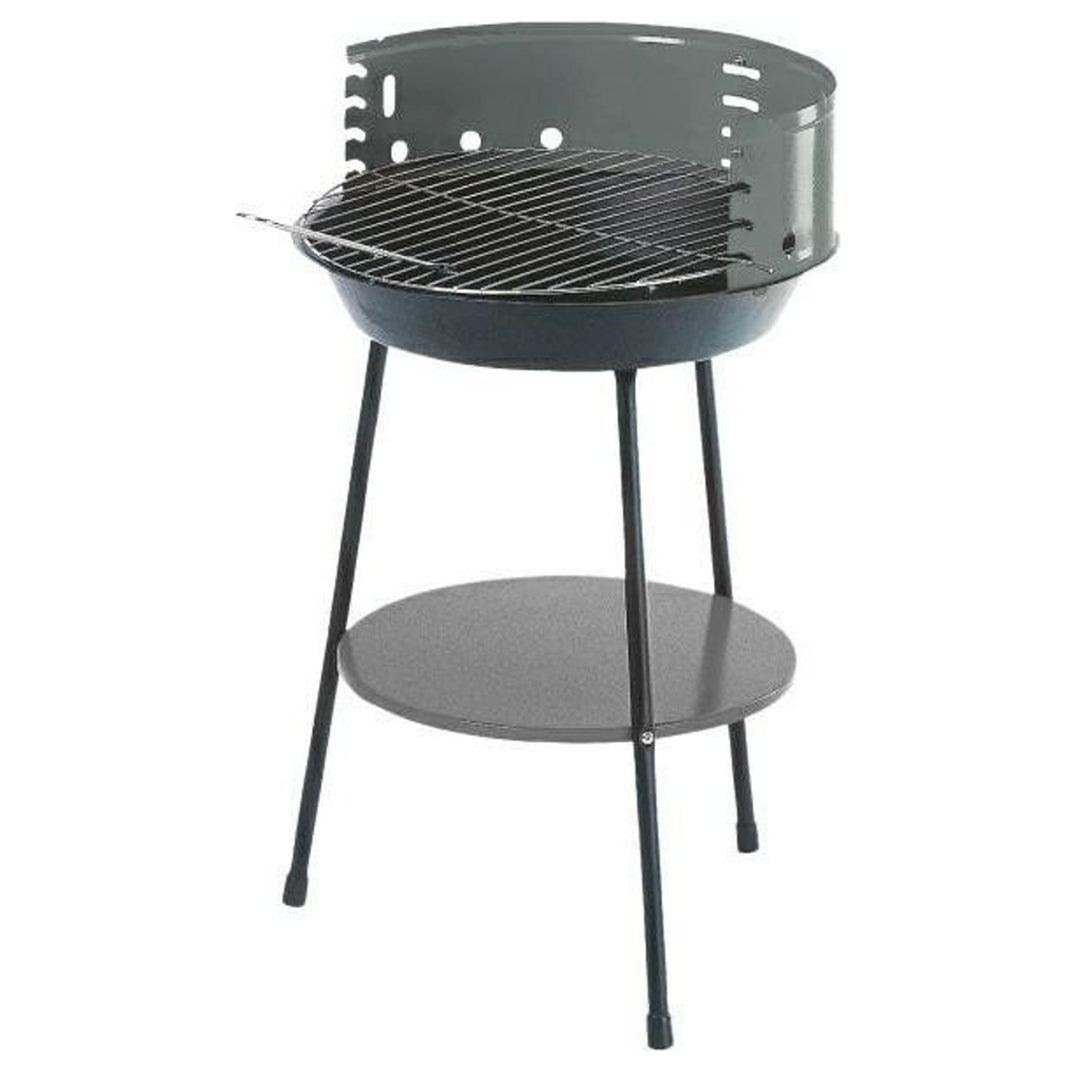 Grill węglowy Master okrągły śr. 35 cm ruszt chromowany MG915