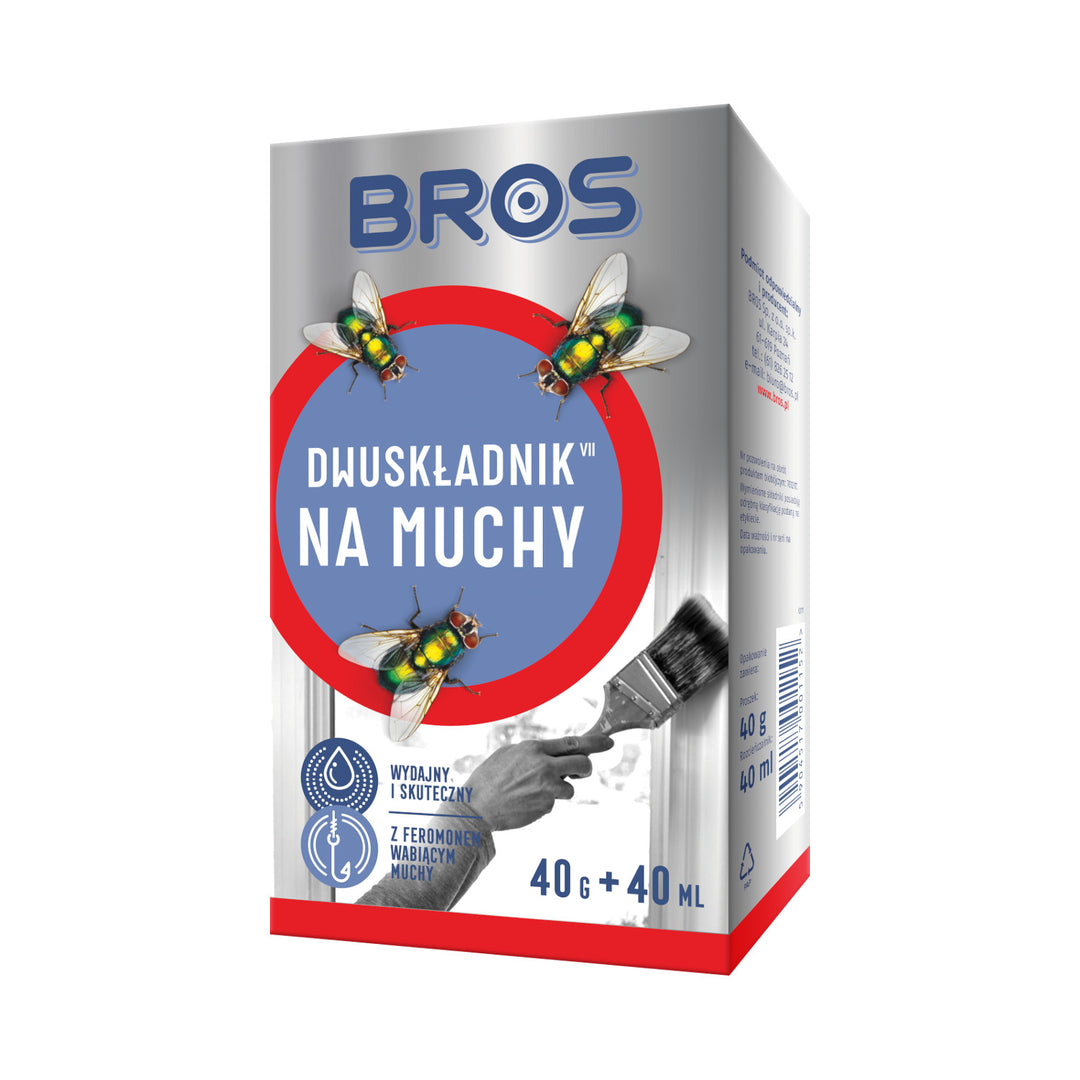 Bros dwuskładnik - preparat na muchy skuteczny preparat owadobójczy