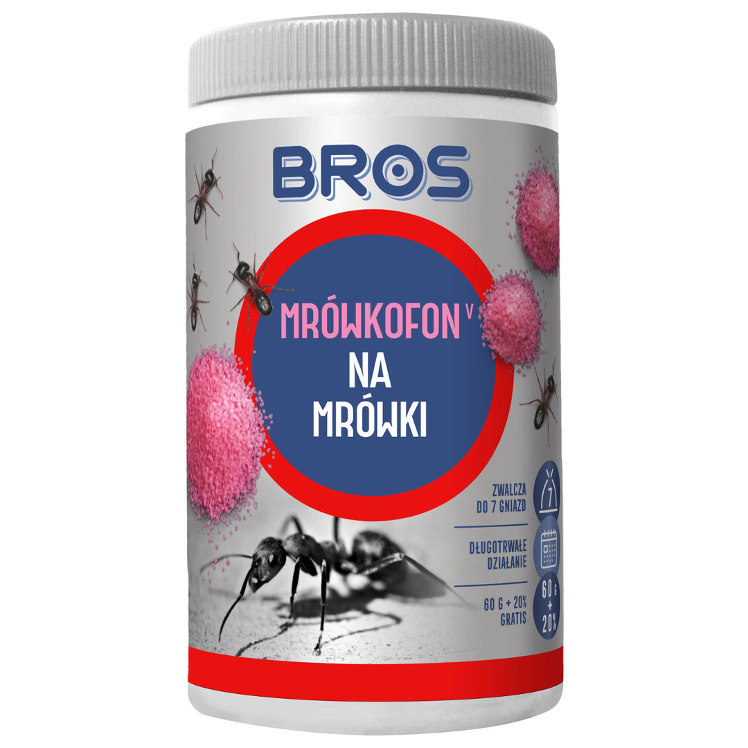 Preparat do zwalczania mrówek Bros Mrówkofon 60g granulat
