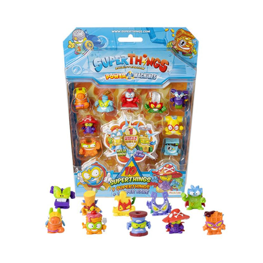 SuperThings Power Machines - Blister zawierający 10 figurek
