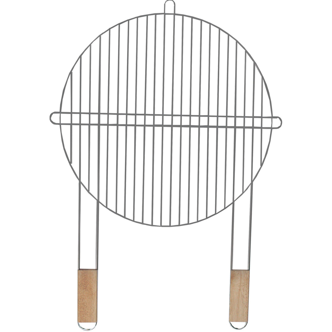 Ruszt grillowy okrągły stal chromowana MG256 średnica 46 cm