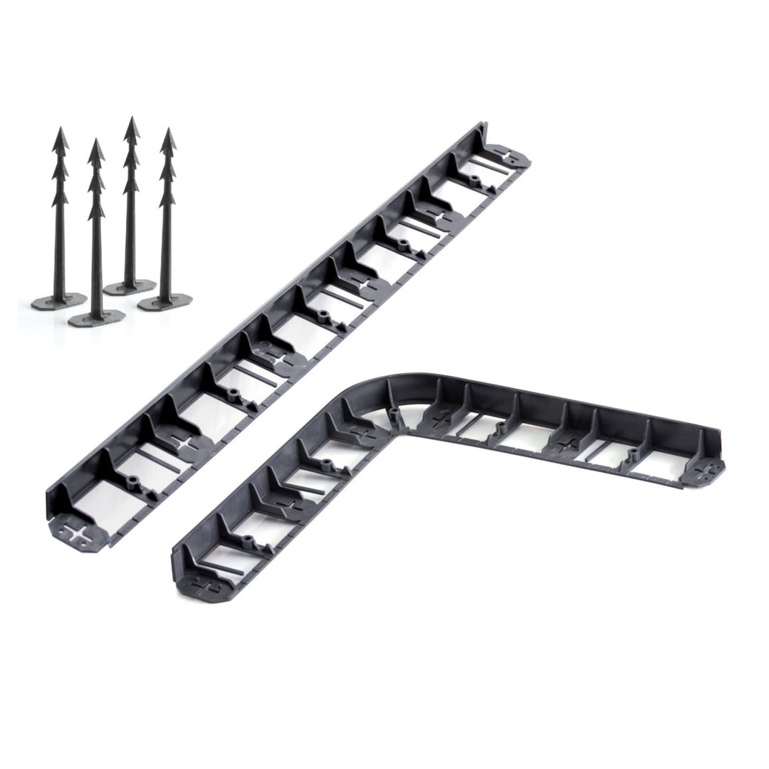Obrzeże trawnikowe 8m i 28 kotew Border 1045 Prosperplast IB1045-S411