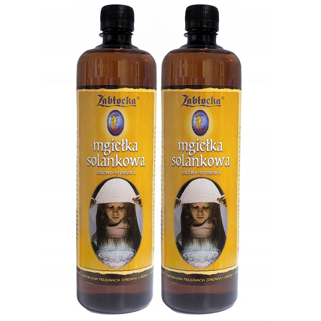 2x Zabłocka Mgiełka Solankowa 950ml do inhalacji w inhalatorach