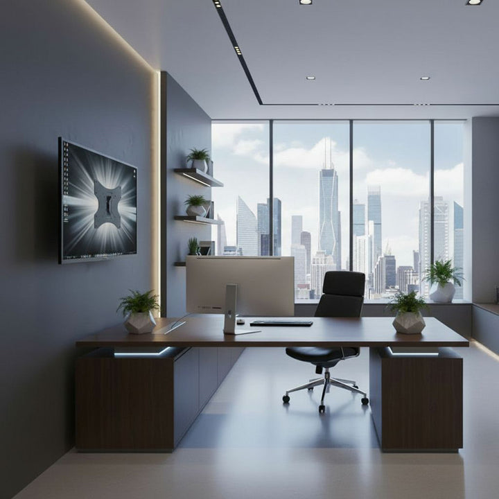 Uchwyt do telewizora lub monitora Maclean, uniwersalny, max vesa 200x200, 13-42", 30 kg, czarny, MC-503A B