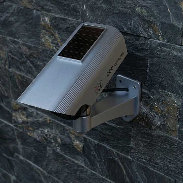 Atrapa kamery SOL1200 Solarna migająca dioda LED wbudowany panel solarny