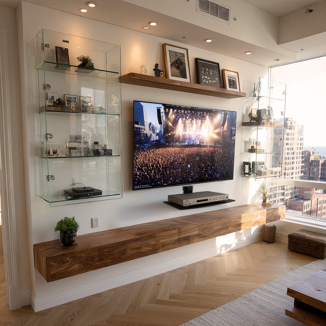 Uchwyt półka do DVD Maclean, pojedyncza, 8kg, MC-663