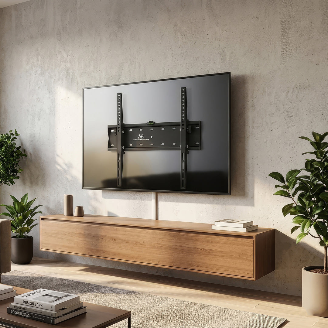 Uchwyt do telewizora Maclean, max VESA 400x400, 32-75", do 40kg, czarny, MC-665