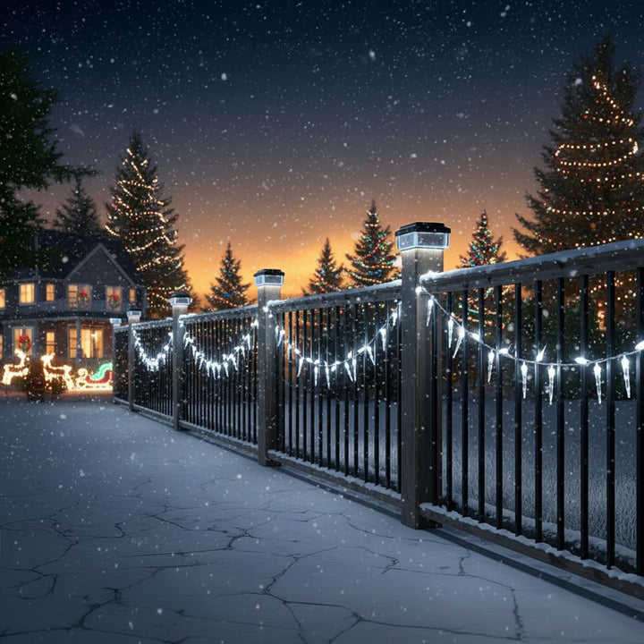 Lampa solarna LED na słupek GreenBlue, 60x40mm, daszek kopertowy, GB125