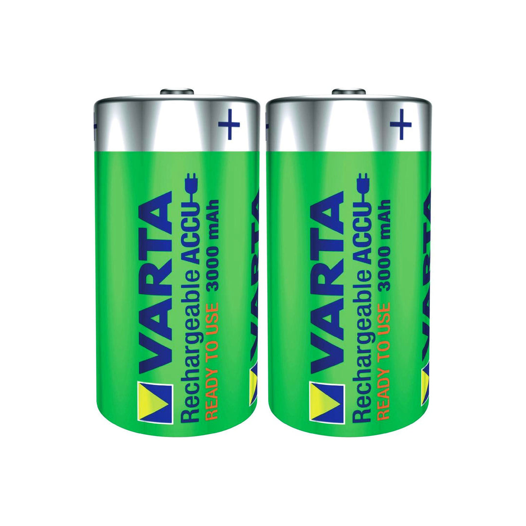 2x akumulatorki Varta Ready2Use R14 C pojemność 3000 mAh