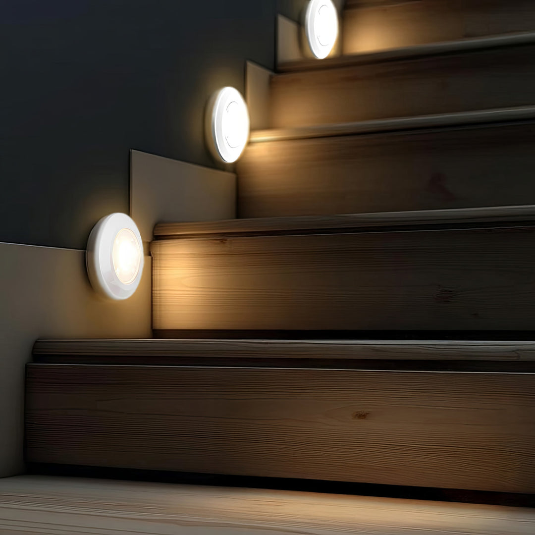 Lampa 6 LED Maclean, zestaw z pilotem, na baterie, 3xAAA, MCE165