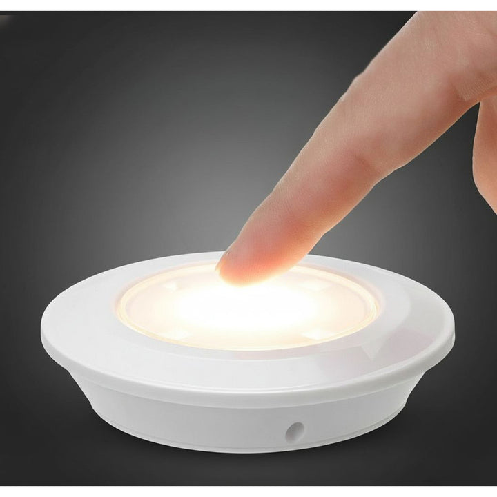 Lampa 6 LED Maclean, zestaw z pilotem, na baterie, 3xAAA, MCE165