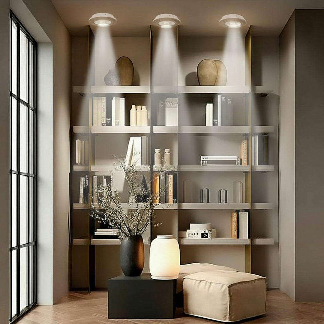 Lampa 6 LED Maclean, zestaw z pilotem, na baterie, 3xAAA, MCE165