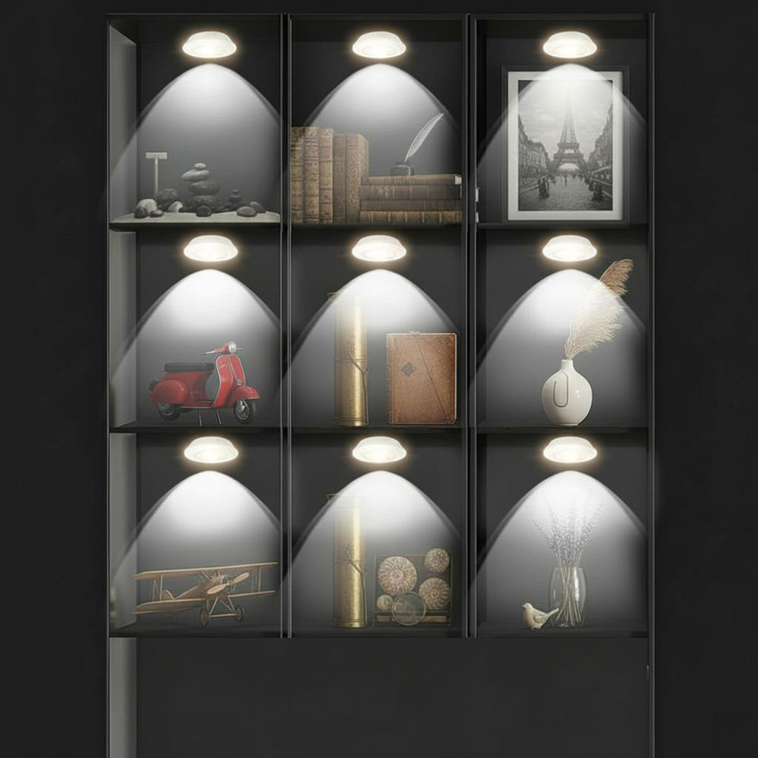 Lampa 6 LED Maclean, zestaw z pilotem, na baterie, 3xAAA, MCE165