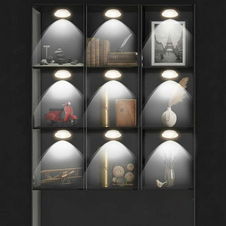 Lampa 6 LED Maclean, zestaw z pilotem, na baterie, 3xAAA, MCE165