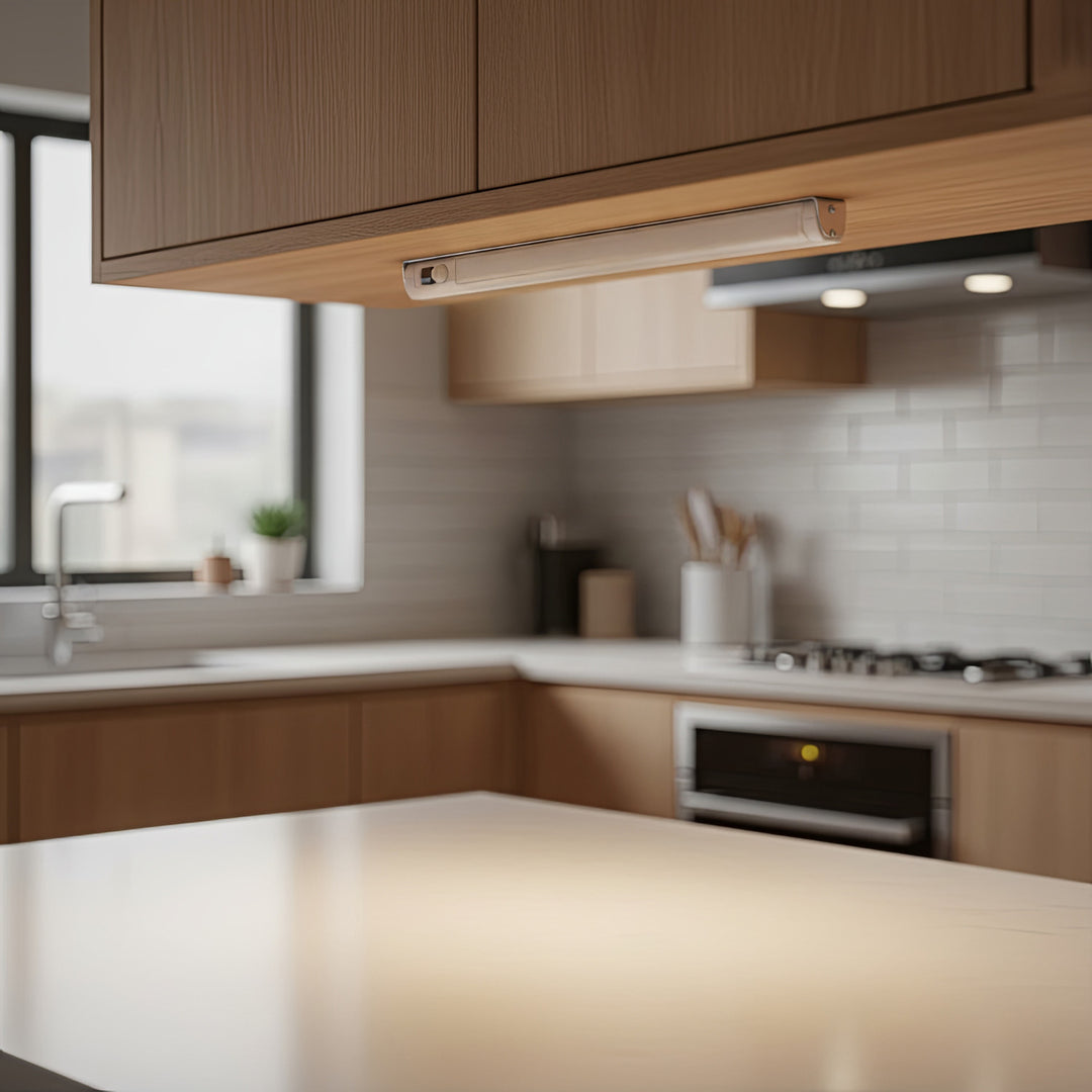 Lampa kuchenna LED Maclean, podszafkowa 9 SMD, na baterie, czujnik PIR on/off, MCE166