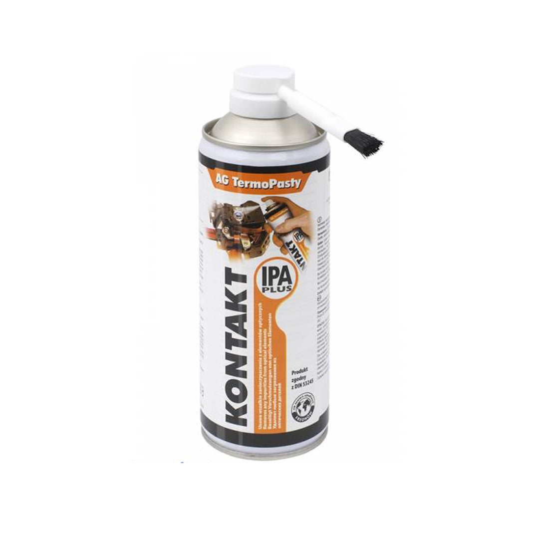 Spray Kontakt IPA plus 400ml ze szczoteczką, wysokiej czystości alkohol izopropylowy 99,8%