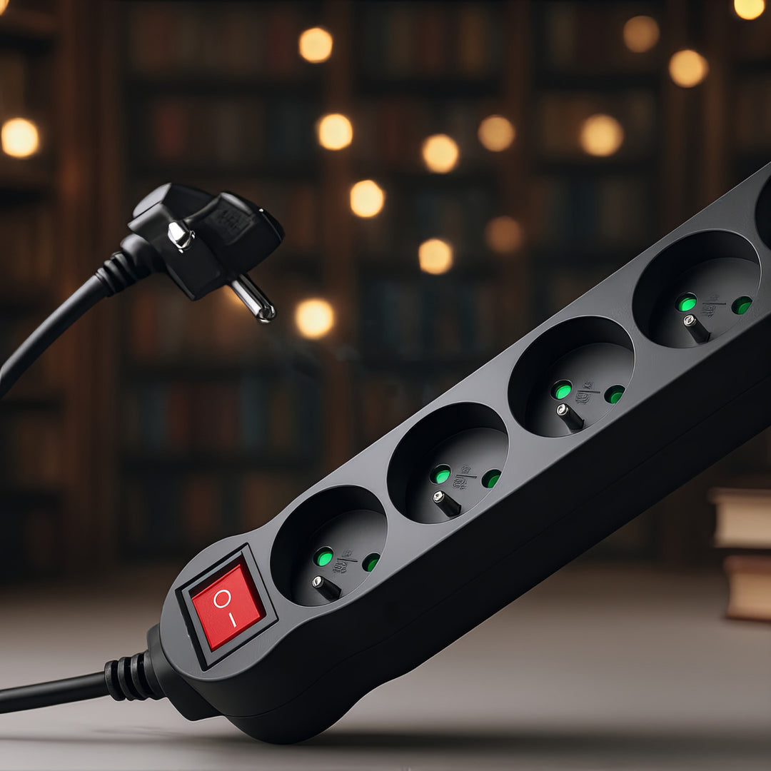 Listwa zasilająca Maclean Energy MCE183 przedłużacz 5 gniazd z wyłącznikiem