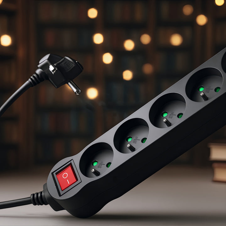 Listwa zasilająca Maclean Energy MCE183 przedłużacz 5 gniazd z wyłącznikiem