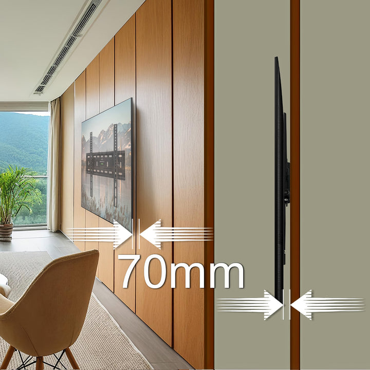 Uchwyt do telewizora 26-65" 45kg max vesa 400x400 czarny