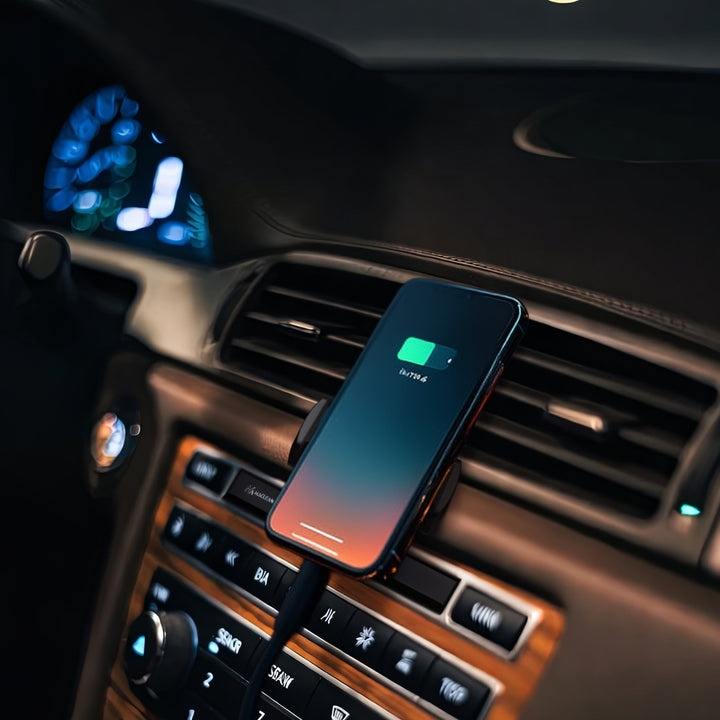 Uchwyt telefonu do montowania w slocie CD Maclean, Comfort Series, aluminium + ABS, MC-782