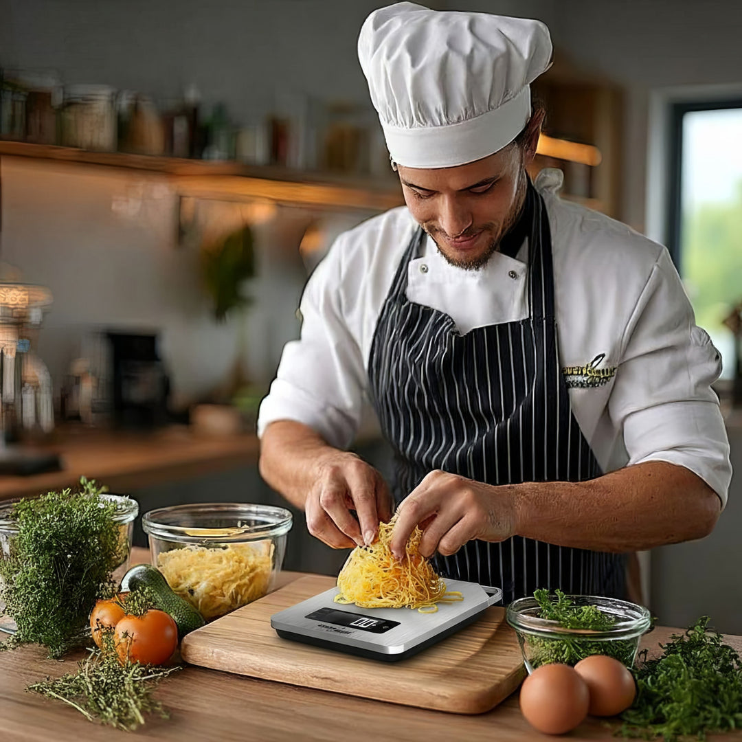 Waga kuchenna cyfrowa z timerem GreenGBlue GB170 min 1g max 5000g