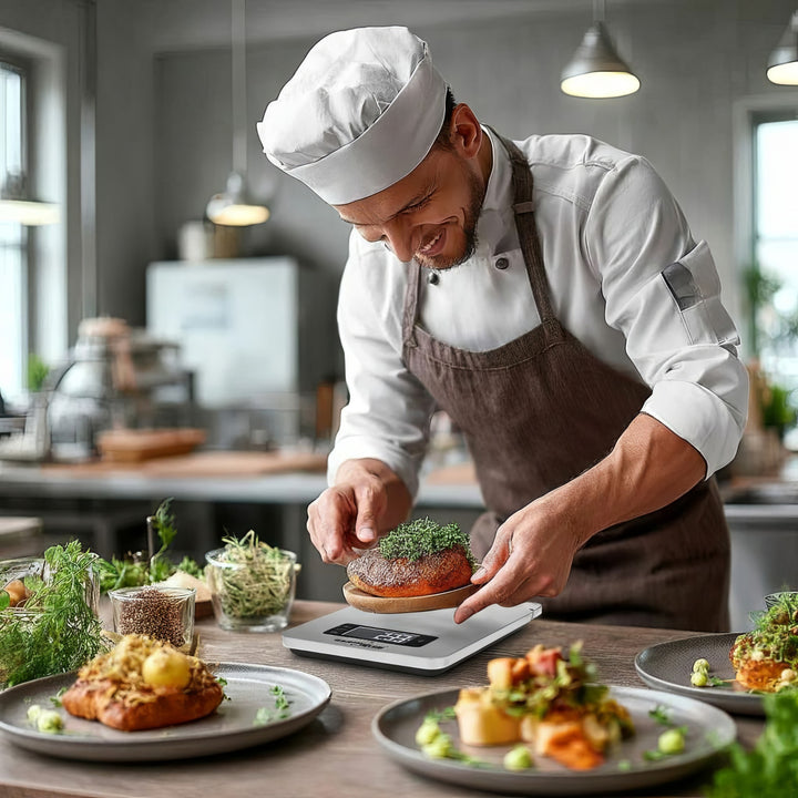 Waga kuchenna cyfrowa z timerem GreenGBlue GB170 min 1g max 5000g