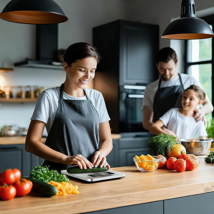 Waga kuchenna cyfrowa z timerem GreenGBlue GB170 min 1g max 5000g