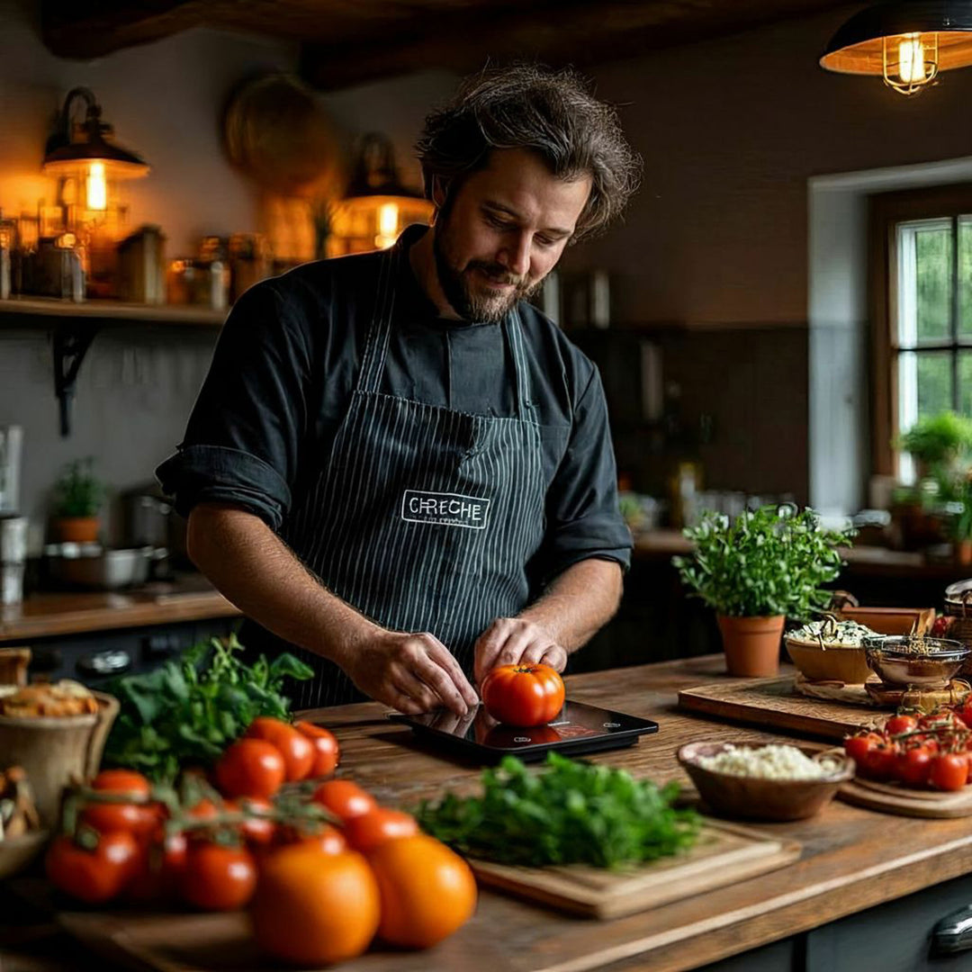 Waga kuchenna cyfrowa LED czarna GB171 z funkcją tarowania